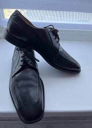 Мужские классические туфли, кожа,45р3 фото