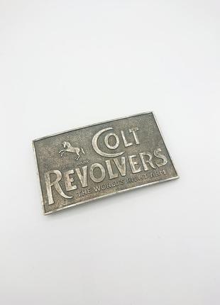 Винтажная пряжка для ремемя colt revolvers