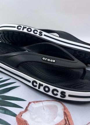 Вьєтнамки crocs bayaband flip baya black унісекс