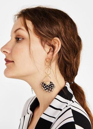 Серёжки серьги bershka