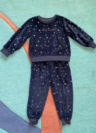 Велюровый костюмчик george