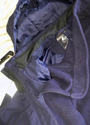 Куртка-парка-ветровка alpina 3в1 на рост 130 см4 фото