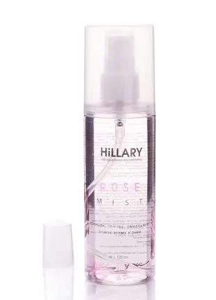 Трояндовий міст для обличчя hillary rose mist, 120 мл2 фото