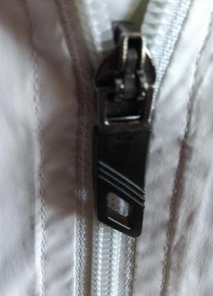 Крутая ветровка куртка мастерка олимпийка белая adidas6 фото