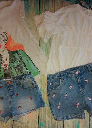 Джинсовые шорты denim co на 11лет