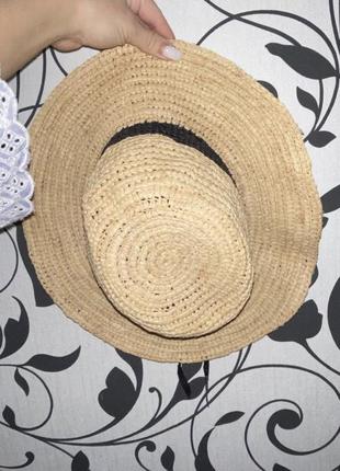 Соломенная шляпа с полями соломенная шляпа с полями шляпа из натуральной соммы шляпа с черным ободком seafolly италия7 фото