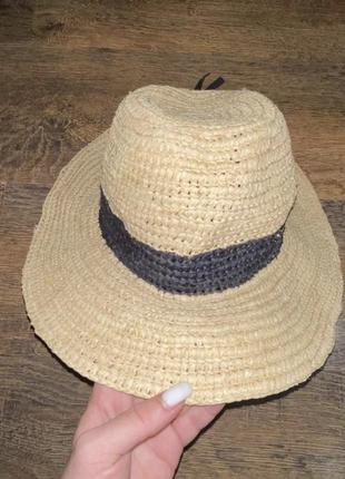 Соломенная шляпа с полями соломенная шляпа с полями шляпа из натуральной соммы шляпа с черным ободком seafolly италия6 фото