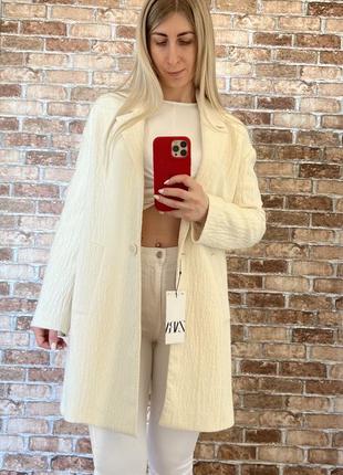 Пальто плащ zara 8