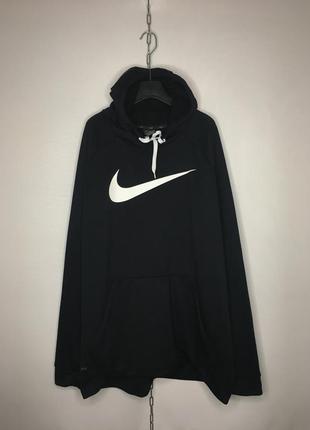 Оригинальное очень крутое худи, кофта nike dri fit big swoosh из новых коллекций