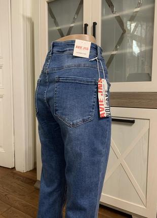 Женские джинсы прямого кроя классика avie jeans6 фото