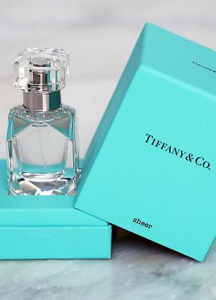 Tiffany & co sheer parfum в целофані 30мл