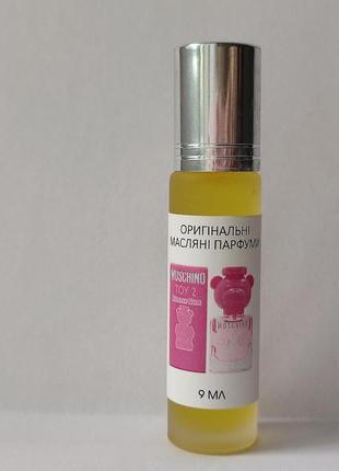 Масляный парфюм женский moschino toy 2 bubble gum (москино баббл гамм) 9 мл