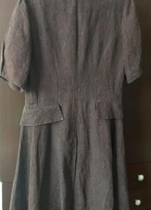 Круте дизайнерське лляне плаття, літнє пальто, плащ. sultanna frantsuzova9 фото