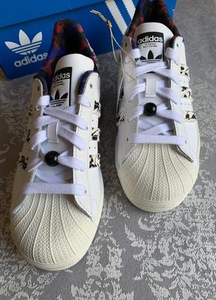 Новые кожаные кроссовки adidas superstar ( оригинал ) 40 р кроссовки4 фото