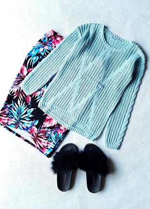 Мятный свитерок от love me forever