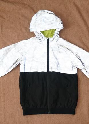 Вітровка дощовик світловідбивна primark. англія. розмір 140