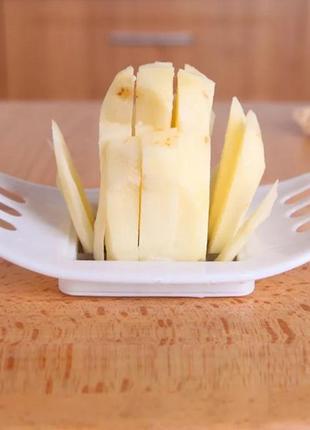 Картоплерізка, слайсер, ніж для нарізання картоплі фрі 17*9,5 см3 фото