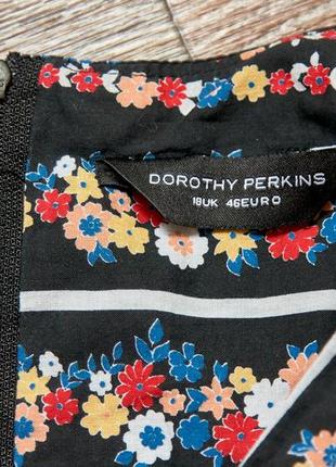 Бохо топ - туніка з гарним декольте. квіти. dorothy perkins4 фото