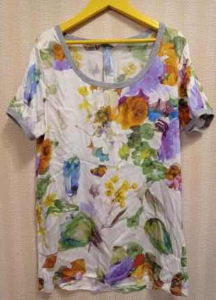 Ніжна яскрава блуза, р.48-50
