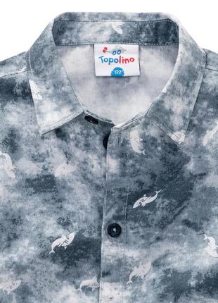 Модная рубашка topolino