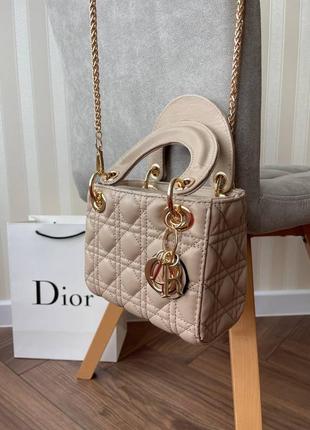 👜сумка в стиле dior lady2 фото