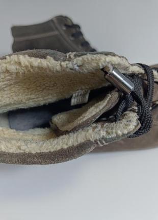 Черевики ессo legero gore-tex tanaro damen wintersneaker . натуральная замша. ботинки замшевые7 фото