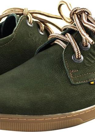 Туфли мужские  зелёные натуральный нубук украина  cliford - размер 45 (29,6 см)  (модель: 225-016n-5587ngreen)9 фото