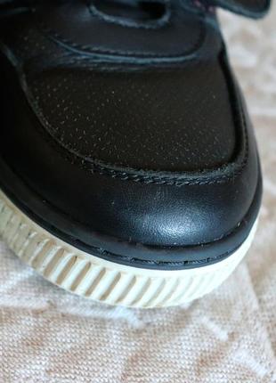 Шкіряні турецькі туфлі кеди k.pafi 19 см по стельці4 фото