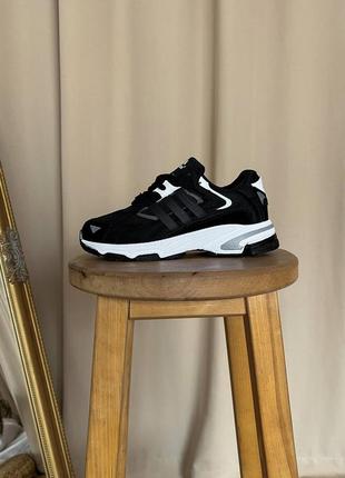 Мужские кроссовки adidas eqt black white7 фото