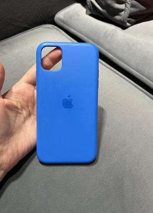 Силиконовый чехол для iphone 11