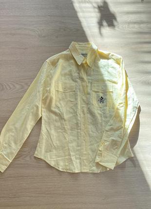 Рубашка блуза женская винтаж новая donaldson the warner brothers company