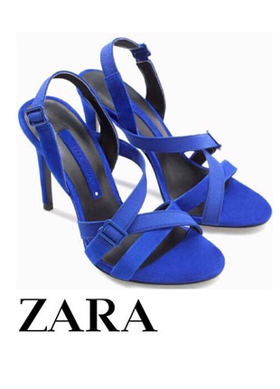 Супербосоніжки на підборах zara, 37-37.5