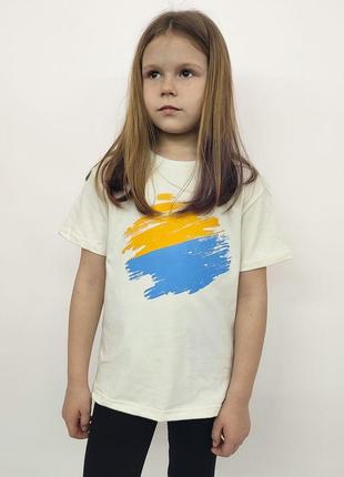 Детские патриотические футболки для девочек и мальчиков1 фото