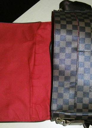 Damier ebene messenger bag sale3 фото