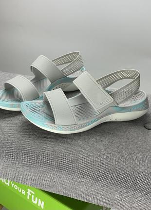 Сандалии женские crocs women's literide 360 marbled sandal