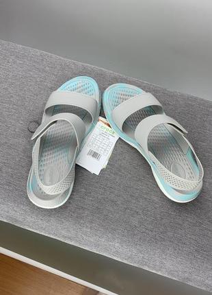 Сандалии женские crocs women's literide 360 marbled sandal5 фото