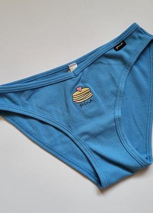 Бавовняні трусики бікіні victoria's secret 🔥акція! 🔥 даруємо знижку 15%