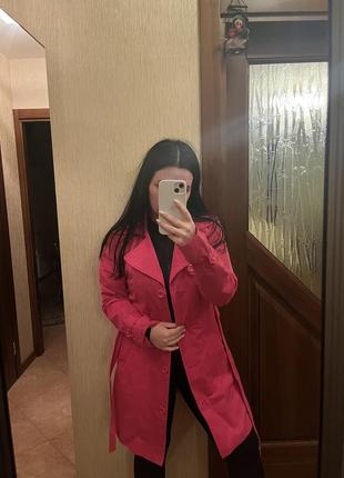 Тренч приталенный на поясе