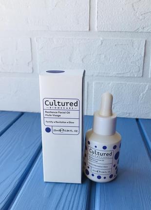 Cultured biomecare resilience facial oil huile visage - олія для обличчя, 25 мл