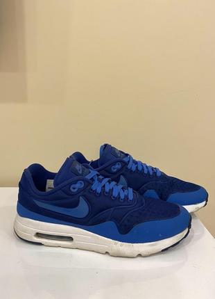 Nike air max 1 ultra trainers in blue 42,5/27 оригинал (845038-400)2 фото