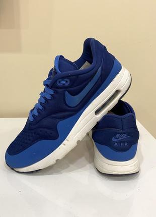 Nike air max 1 ultra trainers in blue 42,5/27 оригинал (845038-400)3 фото