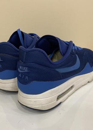 Nike air max 1 ultra trainers in blue 42,5/27 оригинал (845038-400)6 фото