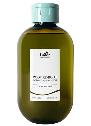 Шампунь для жирної шкіри голови lador root re-boot activating shampoo 300 мл1 фото