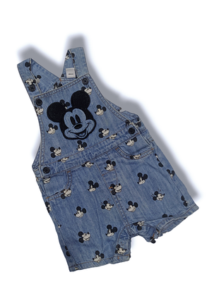 Джинсовый комбинезон
