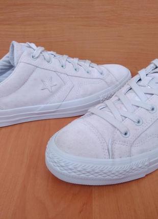 Кожаные кеды кроссовки converse one star ox barely rose 42,5 р (оригинал)2 фото