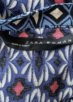 Віскозне фірмове плаття- купон  на ґудзиках /m/ brend zara4 фото