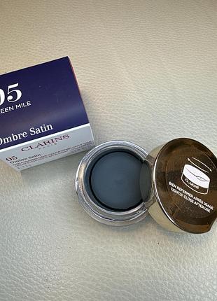 Тени тени зеленые зеленые зеленые оригинал кремовые clarins ombré satin ombre 05 green mile