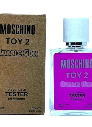 Moschino toy 2 bubble gum tester 60 ml , москино той 2 бабл гум