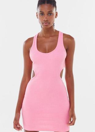 Міні-плаття в рубчик від bershka