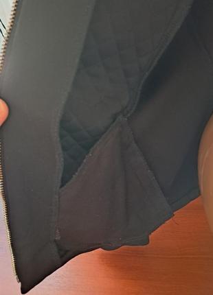 Пиджак 🔥 50 48 46 р черный жакет кофта кардиган размеры черный цвет р карманы на молнии7 фото
